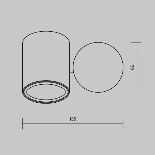 Уличный настенный светильник Outdoor O010WL-01B фото 9