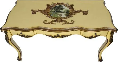 Стол с 3 ящиками 142x71x79см фото 7