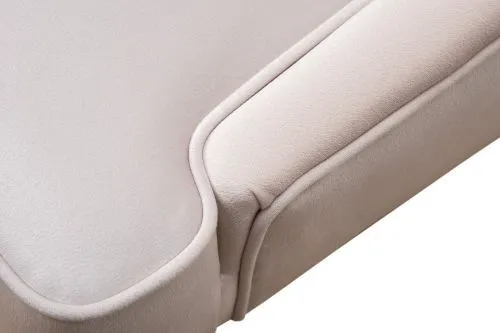 Стул Элегантный(Elegante) велюр светло-бежевый Colt002 56*65*101см фото 6