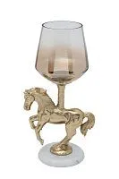 69-21004 Подсвечник декоративный "Лошадь (Horse)" 17*12*33см					
