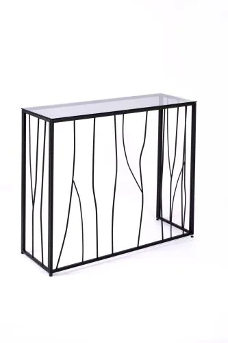 Консольный стол 1021-CB grey черный муар AllConsoles 100x35x80 фото 5