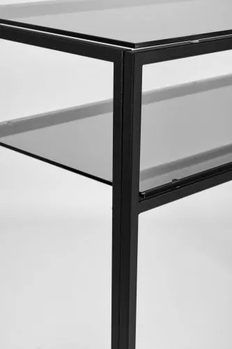 Консольный стол 1041-CB grey черный муар AllConsoles 100x35x80 фото 7