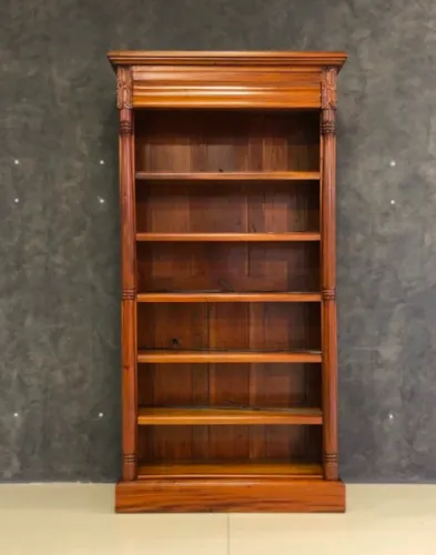 Стеллаж книжный из массива BSAH-M (орех, 92х33х180 см) фото 2