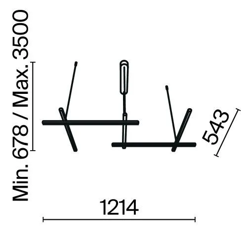Подвесной светильник Maytoni MOD278PL-L50G3K фото 5