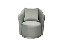Кресло Верона(Verona) вращающееся, велюр мятный Colt025-MINT/хром 70*77*80см