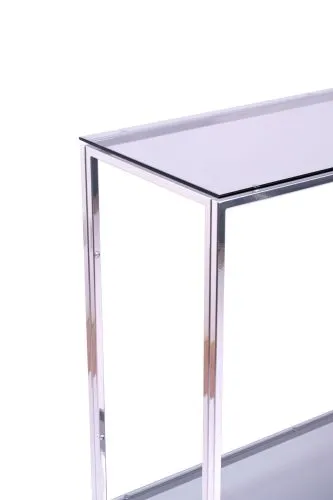Консольный стол 1081-CS grey серебряный AllConsoles 100x35x80 фото 2