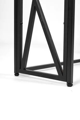 Консольный стол 1104-CB grey черный муар AllConsoles 80x25x80 фото 2