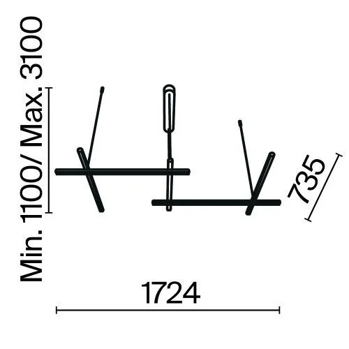 Подвесной светильник Maytoni MOD278PL-L86G3K1 фото 6