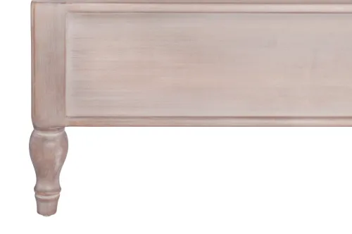 Кровать двуспальная с мягким изголовьем Leysa 160*200 см, бежевый фото 8
