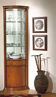 Угловая витрина 934 CEREZO-5 Disemobel 206*47*47 см