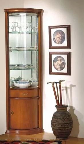 Угловая витрина 934 CEREZO-5 Disemobel 206*47*47 см
