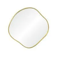 Organic M Gold Зеркало в тонкой раме Smal