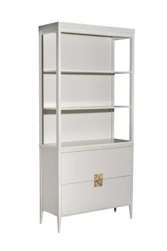 151SV-000012 Комод бежевый 2 ящика 100*80*40см фото 9