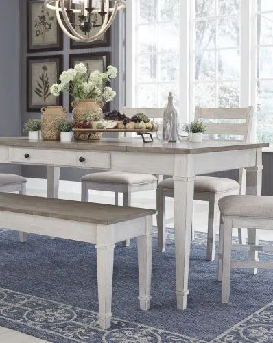 Стол обеденный Skempton D394-25, Ashley Furniture 76*91*167 см фото 6