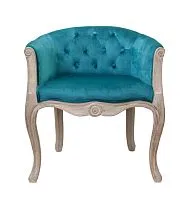 Кресло KANDY BLUE VELVET 5KS24558-BV бирюзовый