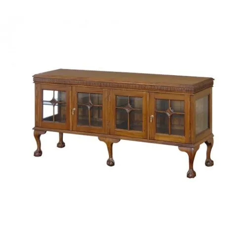 ТВ тумба из массива DCSCL2DBW-M орех, 150х40х70 см