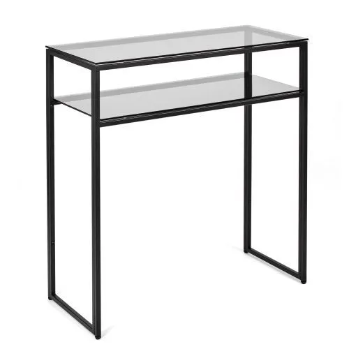 Консольный стол 1043-CB grey черный муар AllConsoles 80x35x80 фото 3