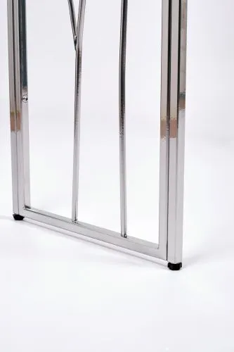 Консольный стол 1123-CS clear серебряный AllConsoles 80x35x80 фото 4