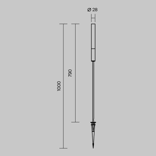 Ландшафтный светильник Outdoor O487FL-L3GF3K1 фото 8
