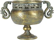 Ваза металлическая Эфиопия 33x21x24см