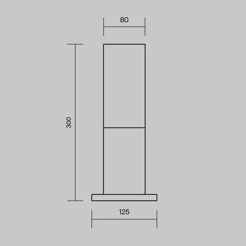 Ландшафтный светильник Outdoor O418FL-01B фото 8