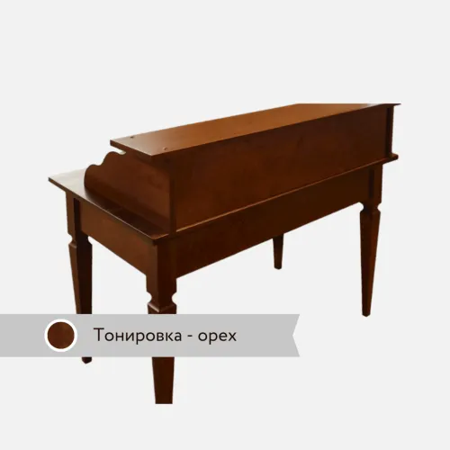 Бюро - секретер из массива, 100*66*115 см, орех / * под заказ фото 8