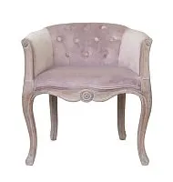 Кресло Kandy pink velvet розовый