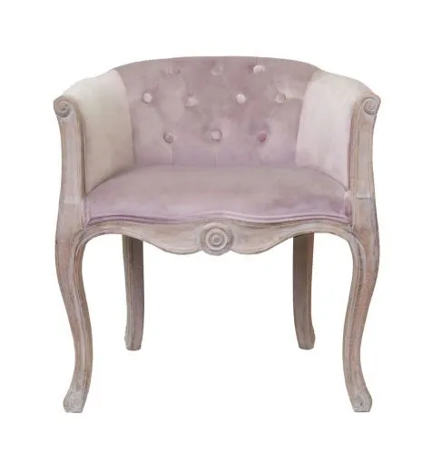 Кресло Kandy pink velvet розовый