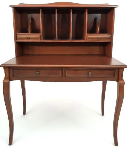 Бюро Belveder из массива – итальянский орех, 100х55х128 см фото 8