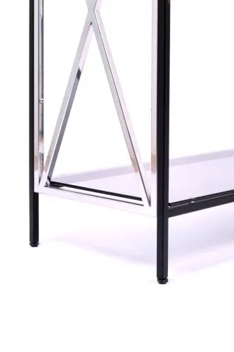 Консольный стол 1033-CB_S grey черный муар, серебряный AllConsoles 80x35x80 фото 4