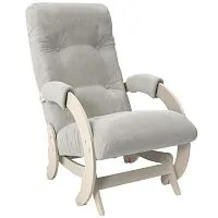 Кресло гляйдер Модель 68  (Verona lite Grey/Дуб шампань)