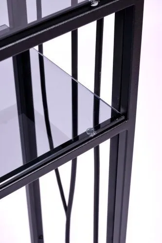 Консольный стол 1124-CB grey черный муар AllConsoles 80x25x80 фото 3