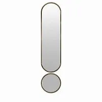 Deko mod.1 Gold Сет из 2-х зеркал 35*125 см, Ø35 см