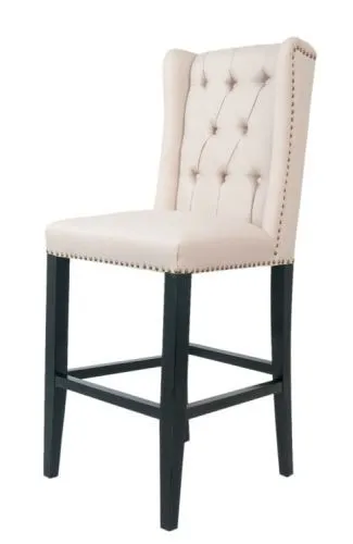 Стул мягкий барный Skipton beige, бежевый фото 2