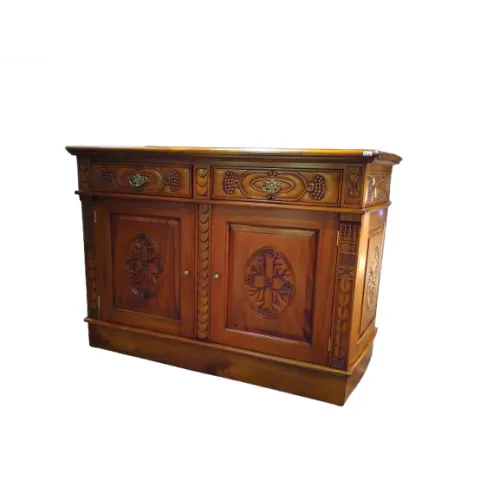 Буфет из массива SBWB-M орех, 135х52х90 см фото 3