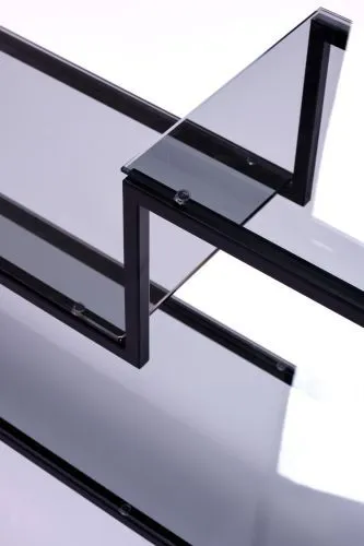 Консольный стол 1012-CB grey черный муар AllConsoles 100x25x80 фото 5