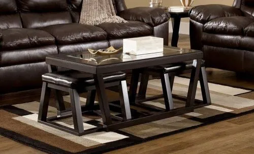 Журнальный столик Kelton с табуретами, Ashley Furniture T592-1 фото 9