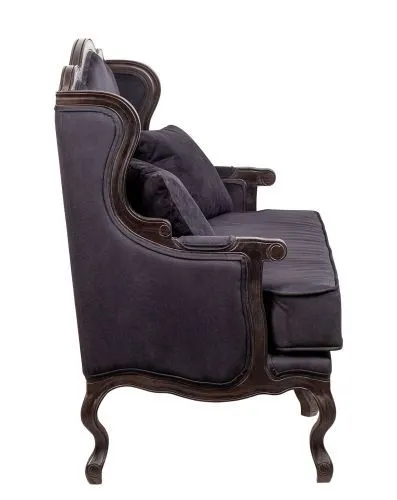 Двухместный диван Brody double black 115*69*130 см фото 5