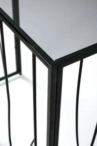 Консольный стол 1021-CB grey черный муар AllConsoles 100x35x80 фото 2