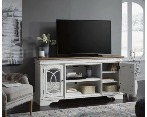 W743-68 ТВ-тумба Realyn, Ashley Furniture 188х46 h=92 см фото 2
