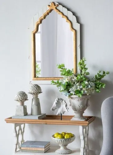 Ваза на ножке 24х24х27см фото 4