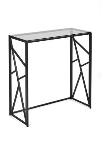 Консольный стол 1103-CB grey черный муар AllConsoles 80x35x80 фото 5