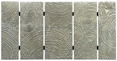 Панно Солнечный дождь 60*5*120 см из МДФ, шампань