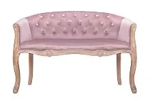Диванчик Kandy double pink velvet, розовый