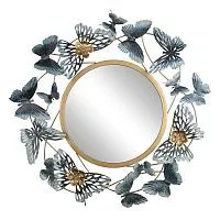 Зеркало декоративное Бабочки 75*4*75 см