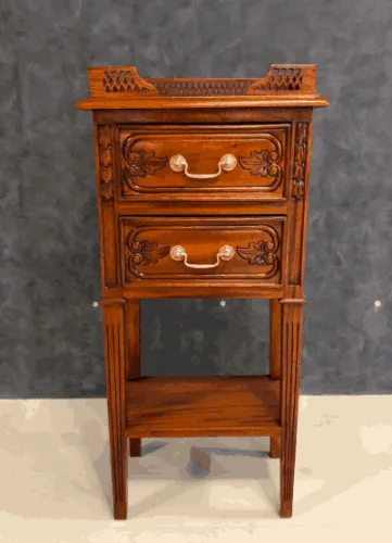 Столик с ящиками из массива TTV-M орех, 45х30х93 см фото 4