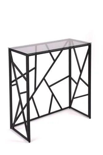 Консольный стол 1053-CB grey черный муар AllConsoles 80x35x80 фото 2