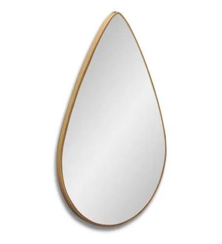 Droppe Gold Зеркало в тонкой раме Smal фото 2
