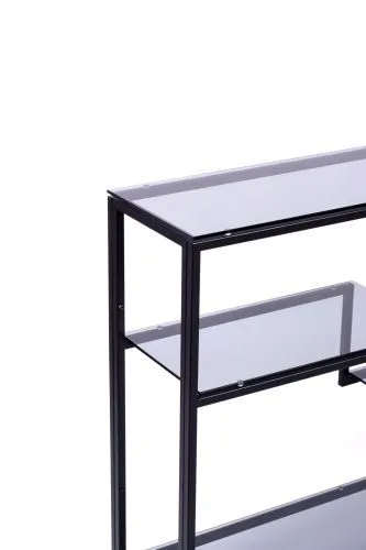 Консольный стол 1012-CB grey черный муар AllConsoles 100x25x80 фото 10