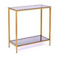 Консольный стол 1083-CG grey золотой AllConsoles 80x35x80